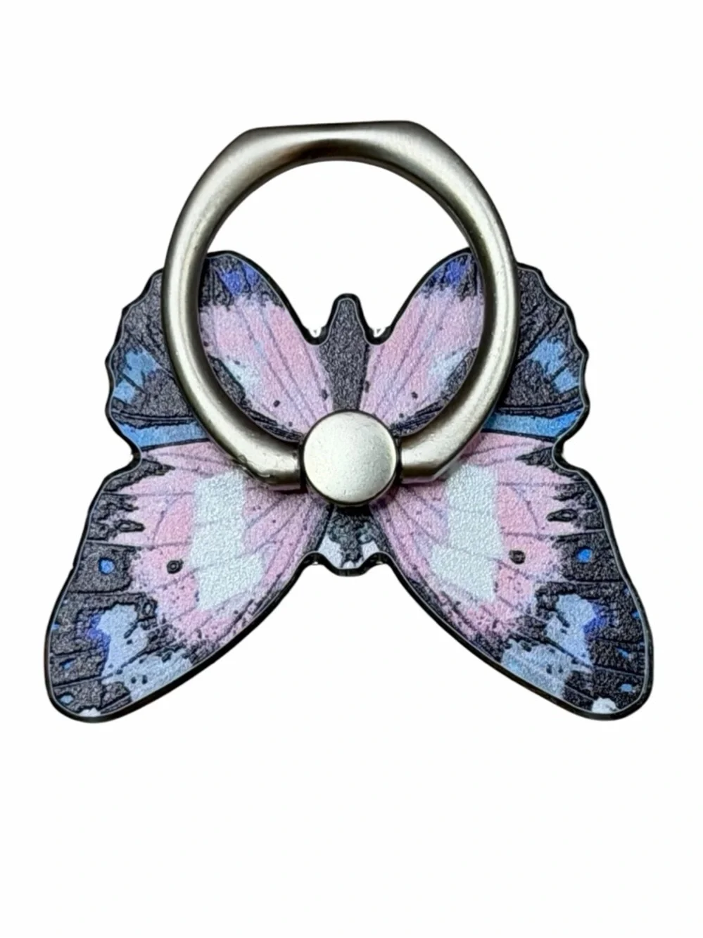 NIP Creamcy Pink & Blue Gothic Dreamy Butterfly Phone Grip